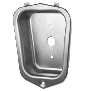 Interior Steel Equipment Locker Recess Handle